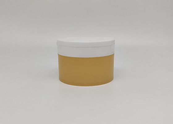 tarros cosméticos plásticos de la crema de cara del cuidado de piel 50g con el tapón de tuerca
